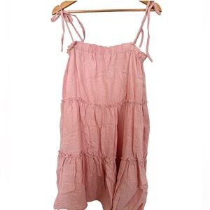 💥 Sassy Hills Fashion Light Pink Ruffle Sundress